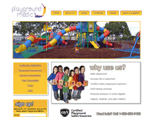 Tablet Screenshot of playgroundmedic.com